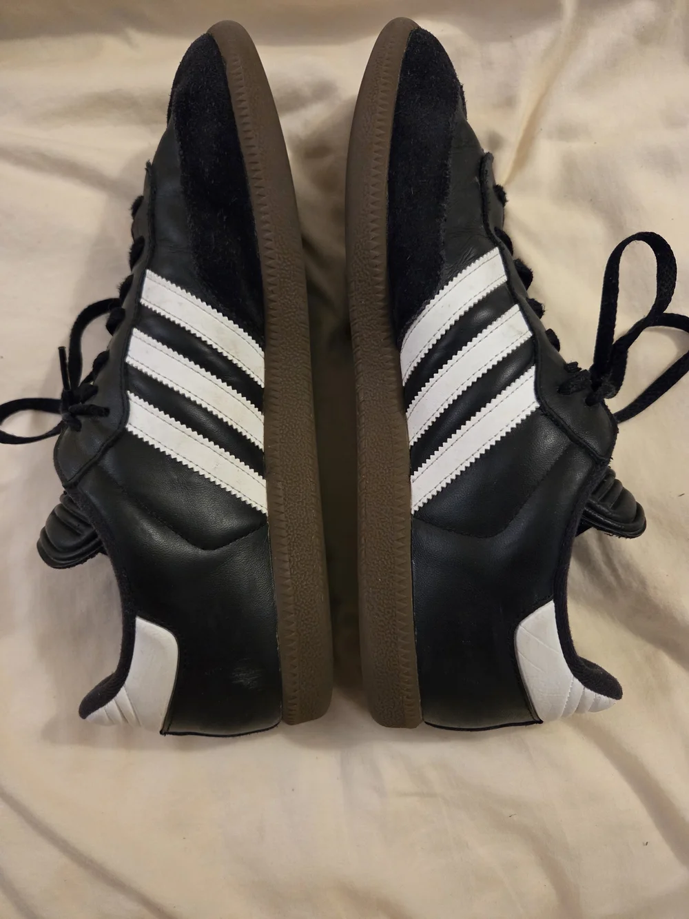 adidas Samba Men’s Black & White Leather Sneakers